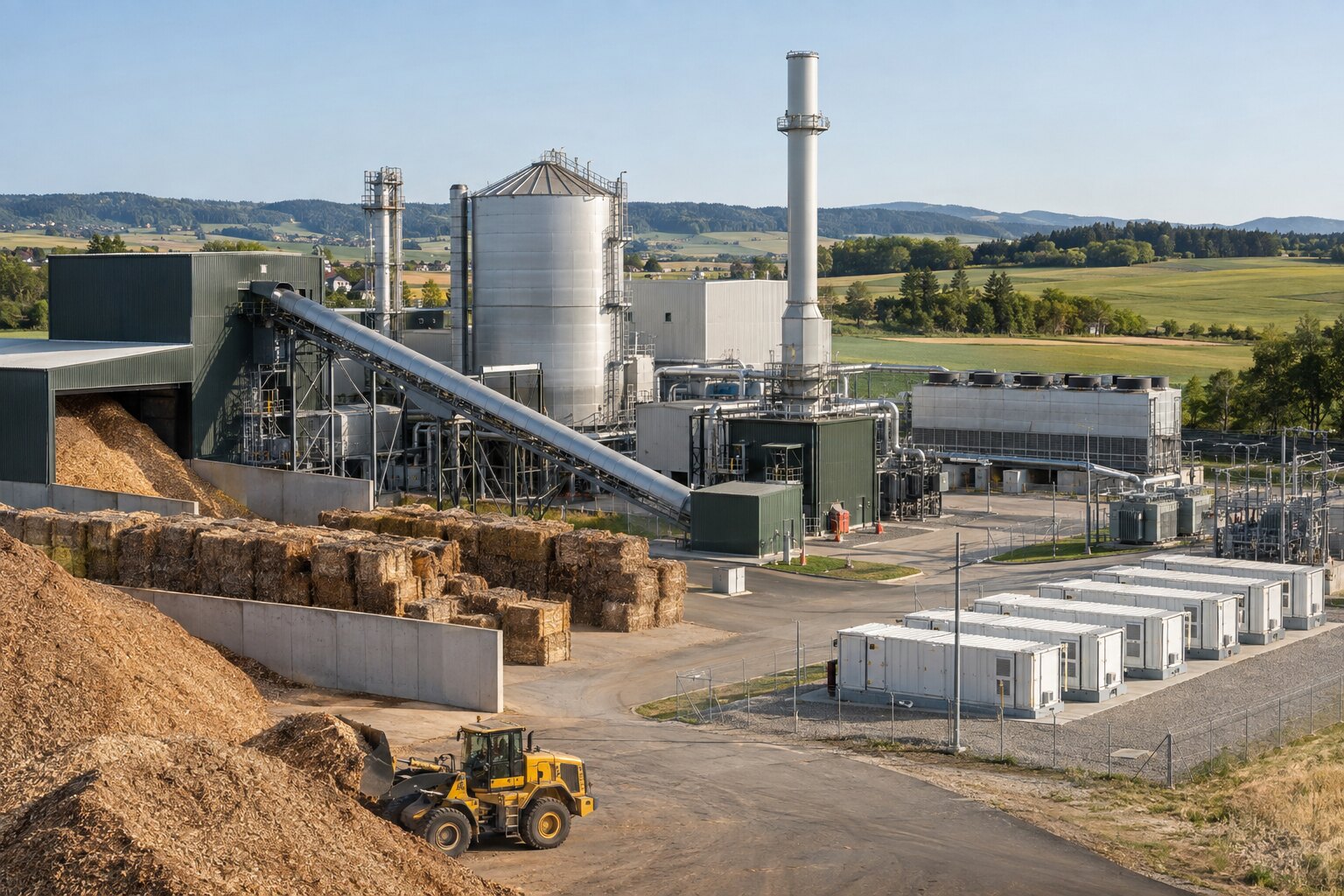 Biomass & biofuels energy infrastructure