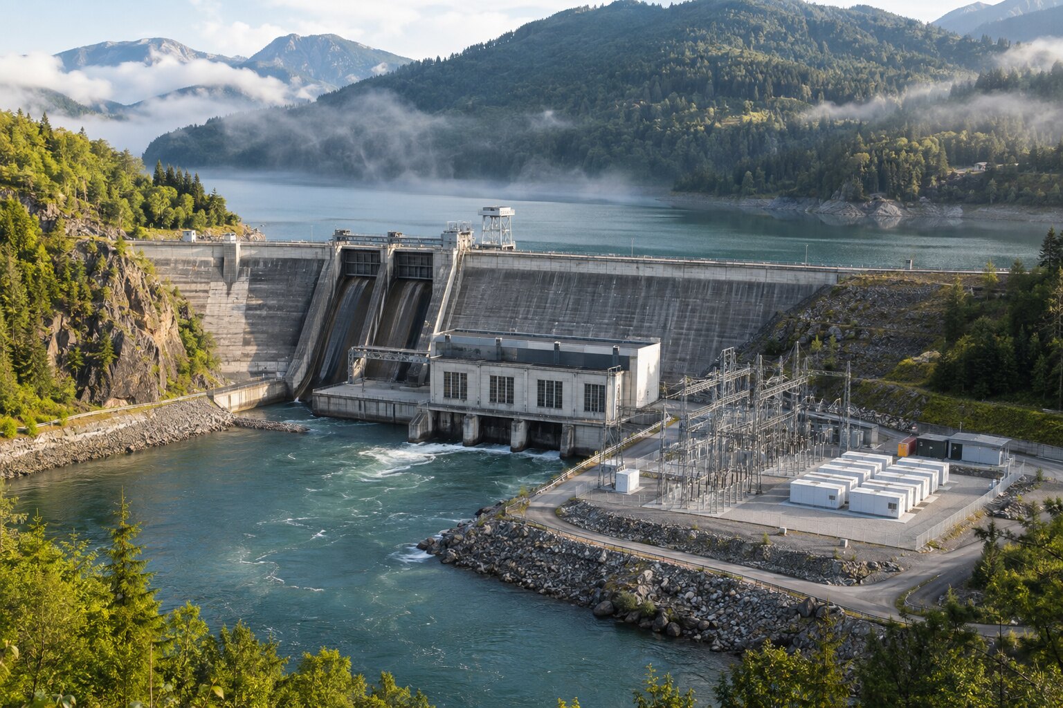 Hydroelectric energy infrastructure