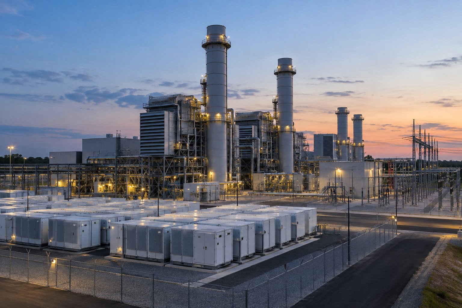 Natural gas energy infrastructure