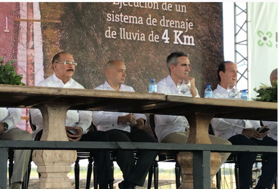 Infrastructure ceremony — Dominican Republic